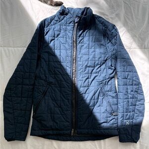Lululemon Men's Sky Loft Jacket - Navy Blue Quilted